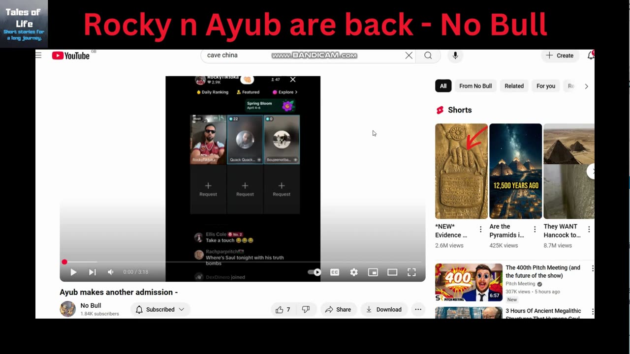 Rocky and Ayub are back No Bull