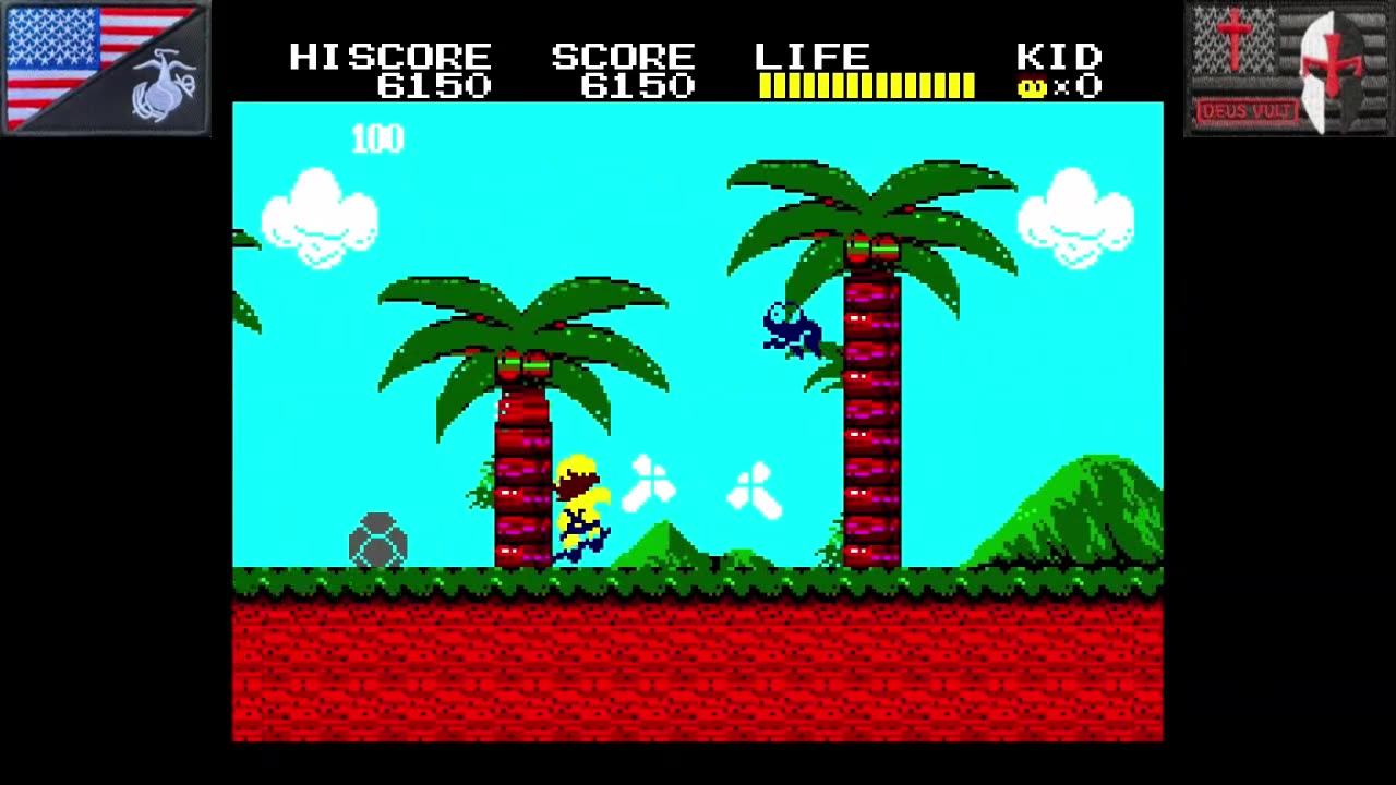 4 Pak All Action: Adventure Kid (Sega Master System - 1995) [AU Version]