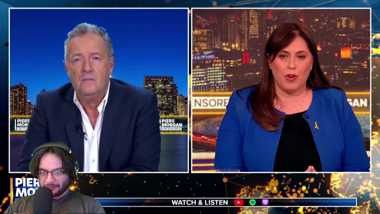 REACT Piers Morgan interview Israeli Ambassador