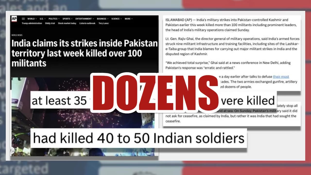 Fact Check: CNN Did NOT Air Graph Saying 'Trump Helps Curb India's Losses' With India-Pakistan Stats