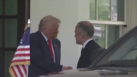 BREAKING: President Donald J. Trump welcomes Canadian Prime Minister Mark Carney to the White House