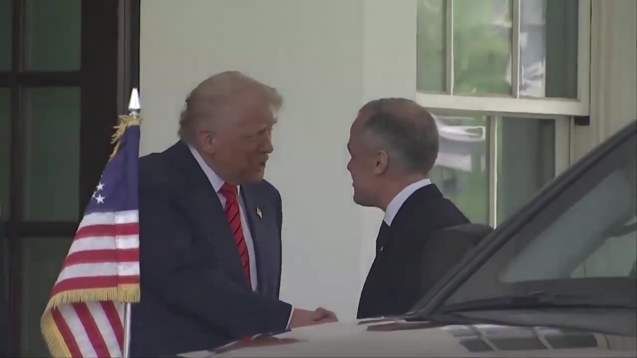 BREAKING: President Donald J. Trump welcomes Canadian Prime Minister Mark Carney to the White House