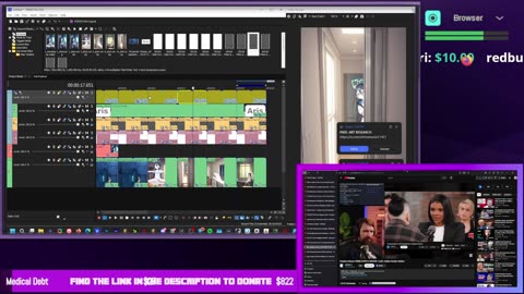 I AM VIDEO EDITING AND RESEARCHING