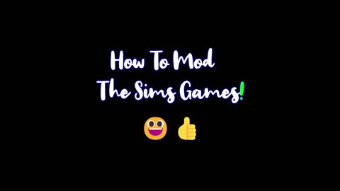 How To Mod The Sims Games