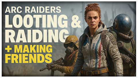 🔴 ARC RAIDERS - LOOTIN, RAIDING & MAKIN FRIENDS