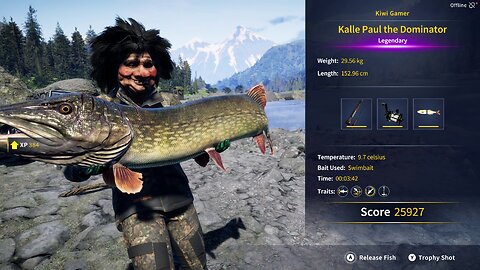 Legendary Fish Kalle Paul the Dominator COTW The Angler Trollspret Nature Reserve 18 September 2025