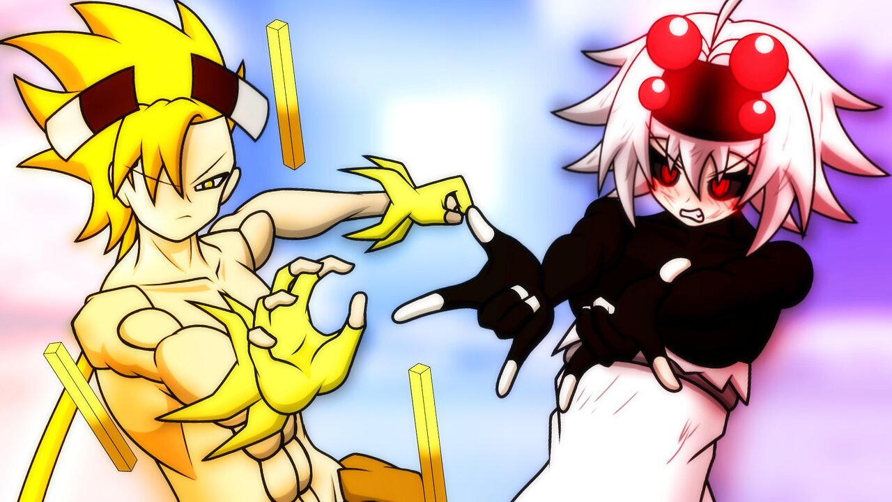 Spider-Girl Vs. Blaze-Boy [Active Forms] (Minecraft Anime)