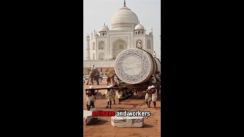 construction of Taj mahal