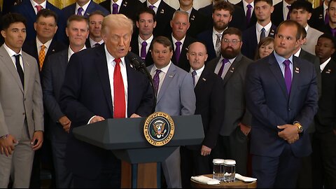 Trump meets with LSU’s 2025 National Championship baseball team