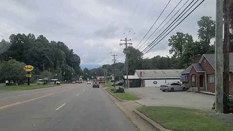 Driving Marion, NC To Brown Mountain Overlook