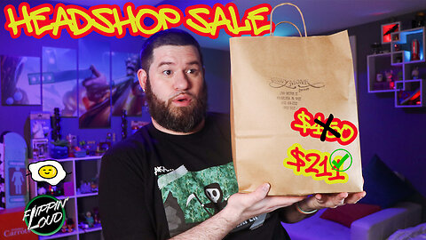 HUGE HEADSHOP SALE! How'd I do? W or L HAUL?