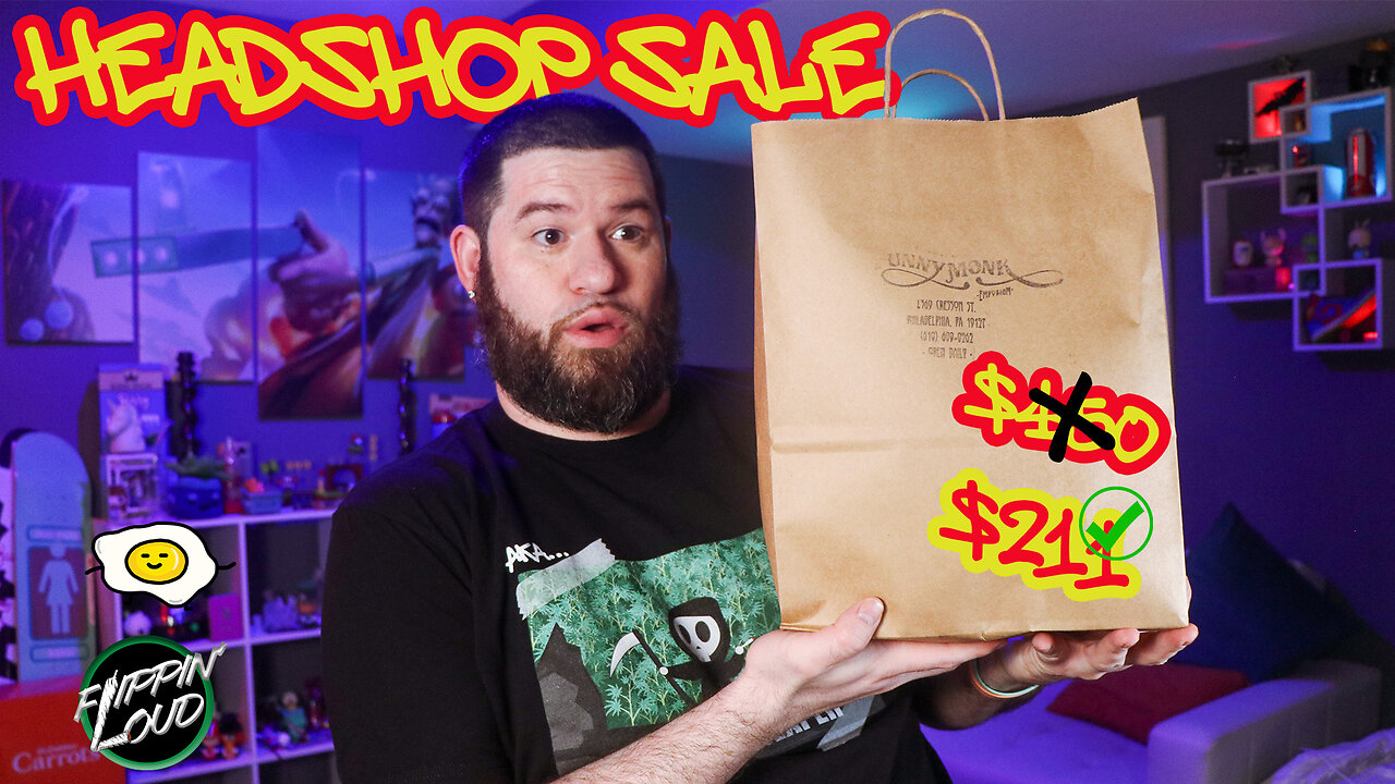 HUGE HEADSHOP SALE! How'd I do? W or L HAUL?