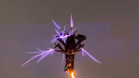 Lobster dances with joy after being powered on