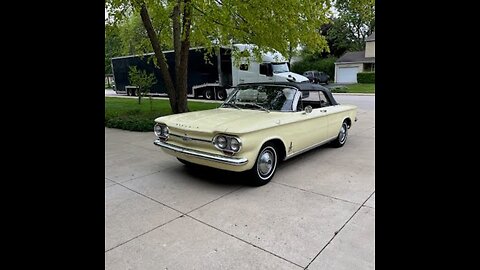 1964 Chevrolet Corvair from California to Illinois