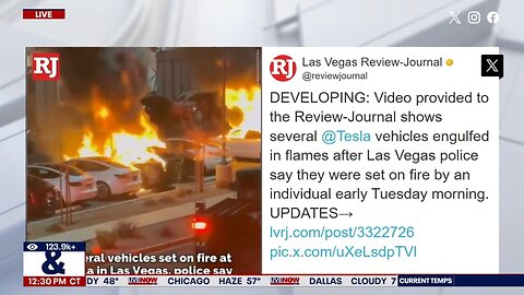 "Targeted Attack" of Tesla in Las Vegas