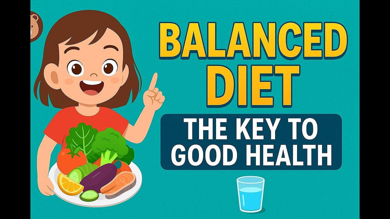 🥗 Balanced Diet – The Key to Good Health | Ingredients of Food | Curious Cub