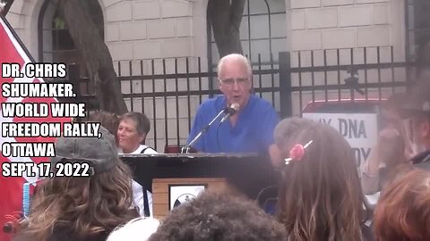 "Full Speech by Dr. Shoemaker at Sept. 17 Freedom Rally, Ottawa"
