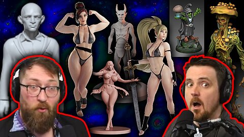 Kickstarter Miniatures 75 - Tom and Ben