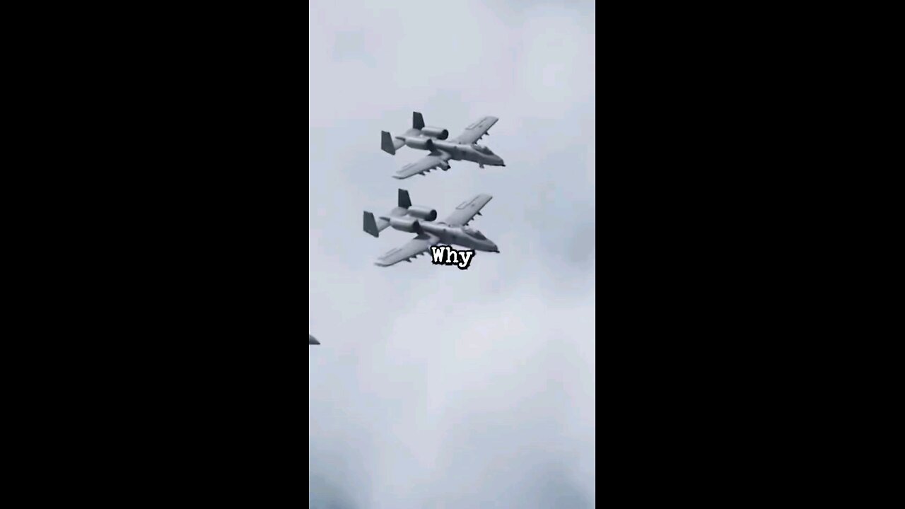Why the A-10 Warthog Is Nearly Impossible to Take Down #aircraft #donaldtrump #airforce #shorts #usa