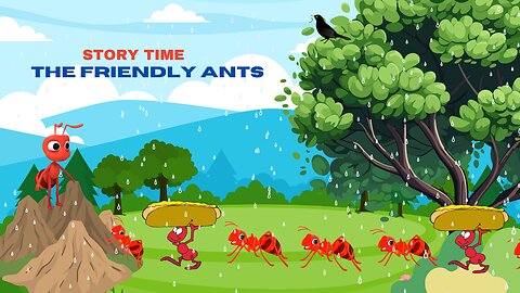 The friendly ants story||Adventures of the ants||best ants story||3D animated story
