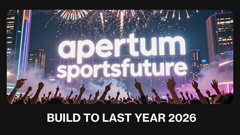 Apertum SportsFuture 2026 "Build To Last"