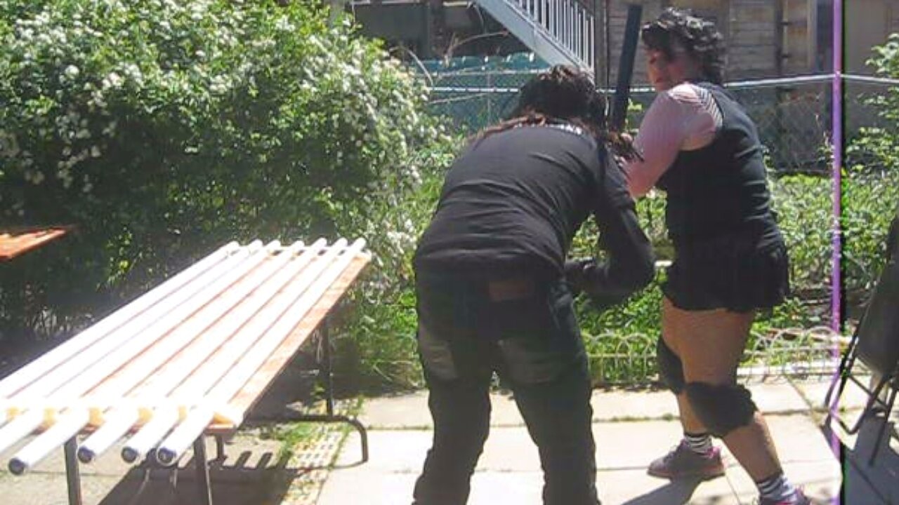 3 Ways To Die Match - Agent X (c) VS Miniak VS Swede Savard VS Scythe {CHW Backyard Championship}
