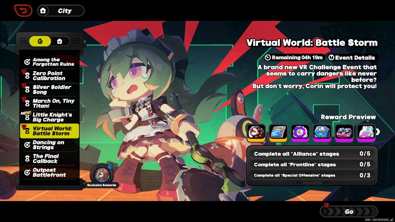 Virtual World - Battle Storm Event - Zenless Zone Zero (ZZZ) - Version 1.6