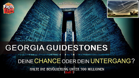Unvergessene Georgia Guidestones – Countdown zum Great Reset?