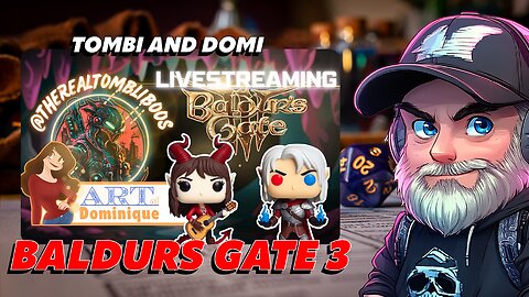 🔴APRIL GAMING🔴Baldurs Gate 3 🔴Tombi gaming with @artofdominique
