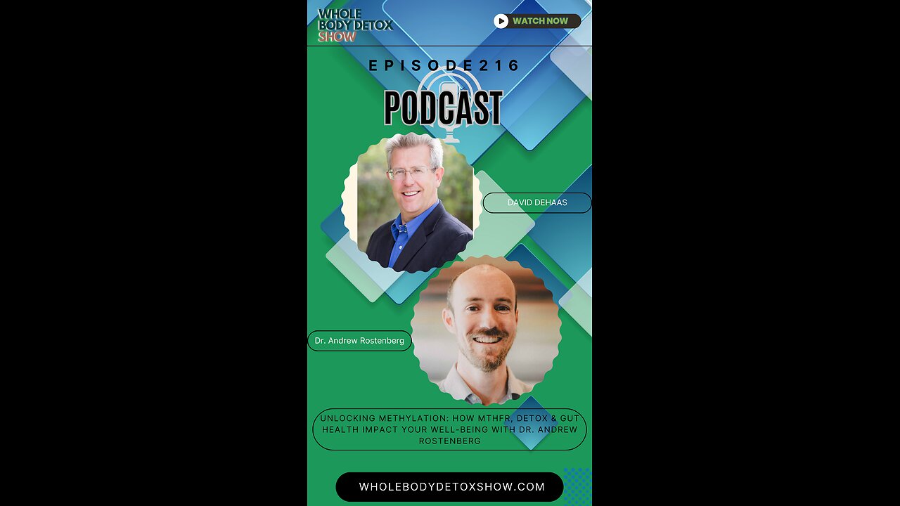 Unlocking Methylation: MTHFR, Detox & Gut Health with Dr. Andrew Rostenberg