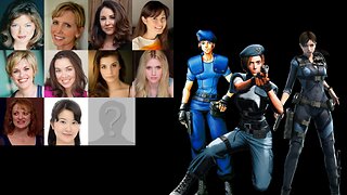 Video Game Voice Comparison- Jill Valentine (Resident Evil)