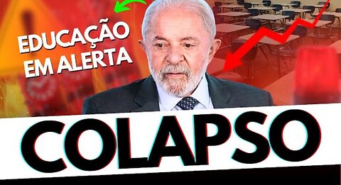 💣A TRAGÉDIA SILENCIOSA NA EDUCAÇÃO PÚBLICA DO BRASIL