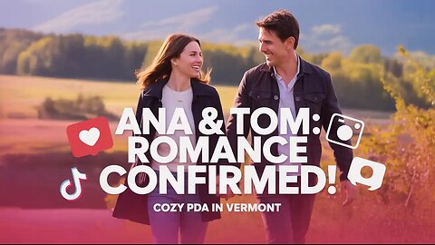 Ana de Armas & Tom Cruise Confirm Romance | Cozy Vermont PDA Moments