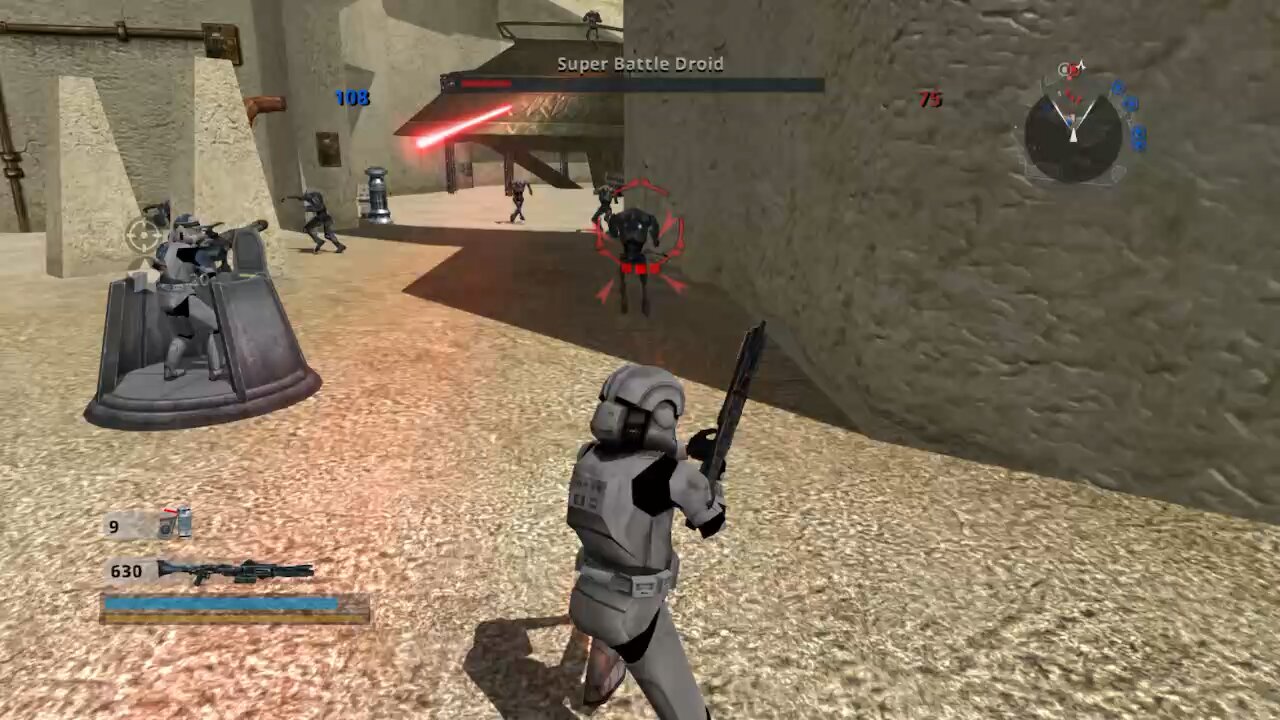 Star Wars battlefront classic collection gameplay