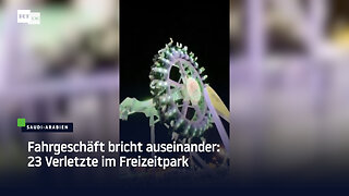 Saudi-Arabien: Fahrgeschäft bricht auseinander – 23 Verletzte im Freizeitpark
