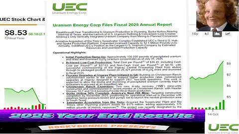 Rockydennis Presents UEC 2025 Year End Results
