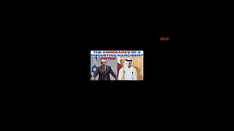 „VICTIM“ Israel Strikes again – The arrogance of disgusting narcissist Netanyahu