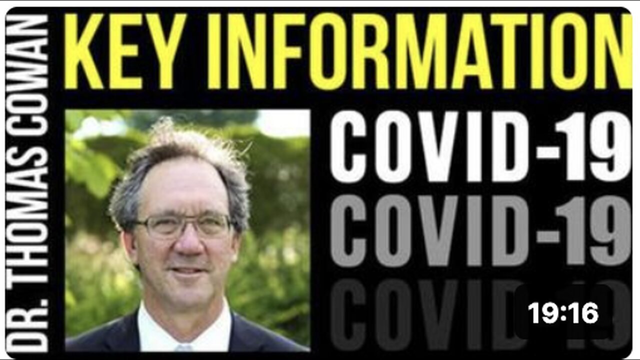 "Analysis of Covid-19 Isolation Claim in Australia by Dr. Thomas Cowan"