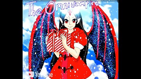 The Christmas vampire oc speedpaint