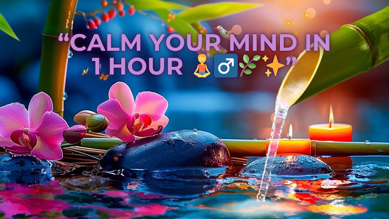 ✨1 Hour of Soothing Music to Heal, Relax & Calm the Mind ✨ 🧘♂️🌿🎶
