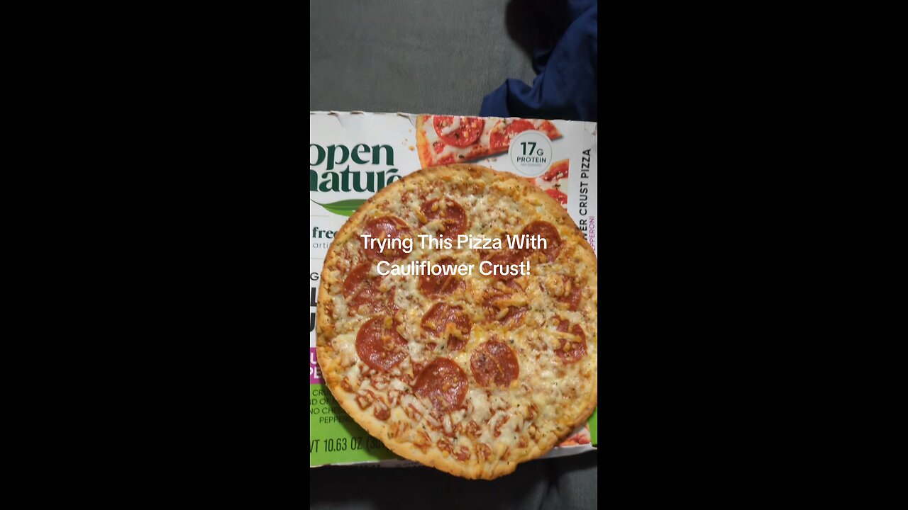 I Got This Good Pizza At A Grocery Store!