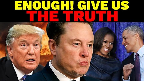 🔥Elon Exposes Latest Evil Attack - The Obama Rumors Are True!!!!