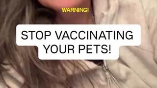 Stop Vaccinating Your Pets!