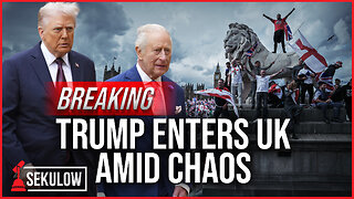 BREAKING: Trump Enters UK Amid Chaos