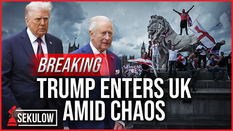 BREAKING: Trump Enters UK Amid Chaos