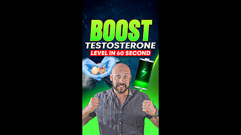 1 Minute Workout to SKYROCKET Testosterone Naturally #trt #shorts