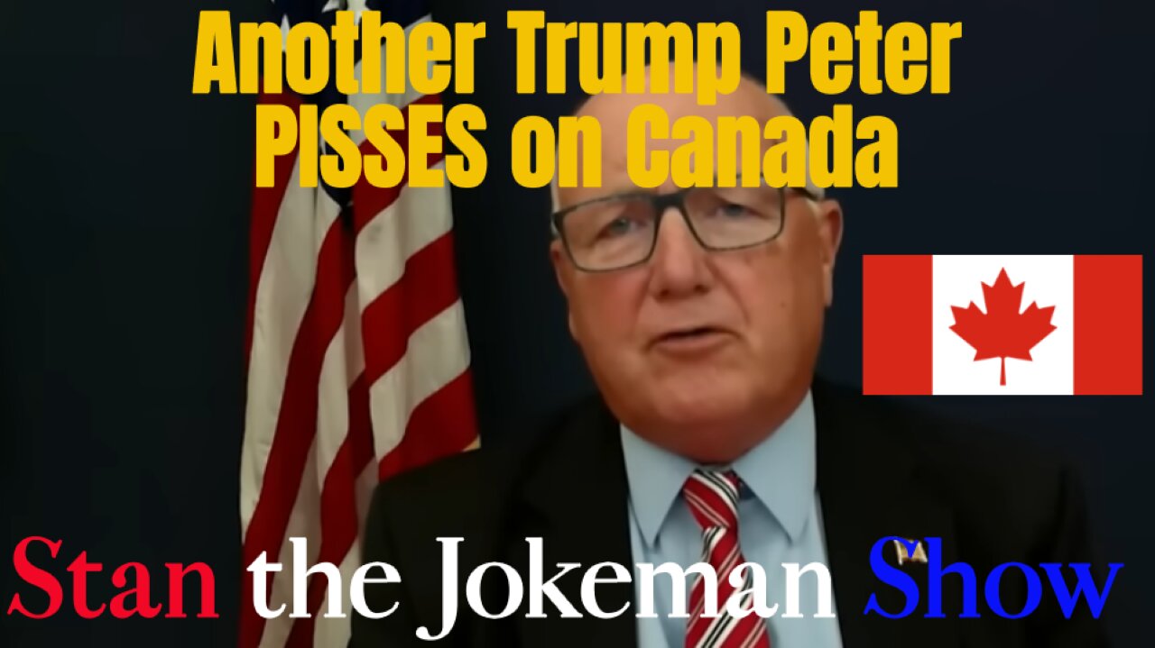 Trump's Peter Pisses ALL OVER Canada Before Dropping To Cry & Play Victim!