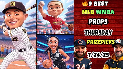 🔥8 BEST THURSDAY PRIZEPICKS MLB PROPS TODAY | ⚾️ MLB PICKS TODAY 7/24