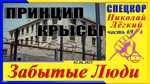 ПРИНЦИП КРЫСЫ-ч.69 Николай Легкий