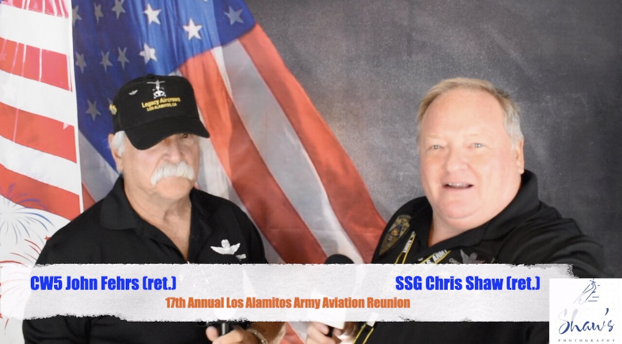 SHAW ARMY STORIES WITH CW5 JOHN FEHRS (ret.), US ARMY HELICOPTER PILOT PART 1, 06-07-2025